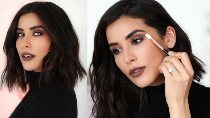 makeup monokrom