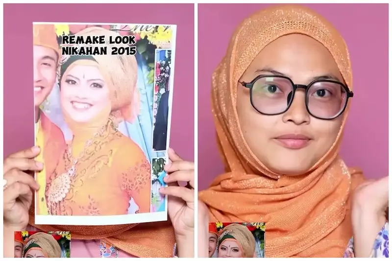 makeup natural dengan sentuhan “glazed skin”